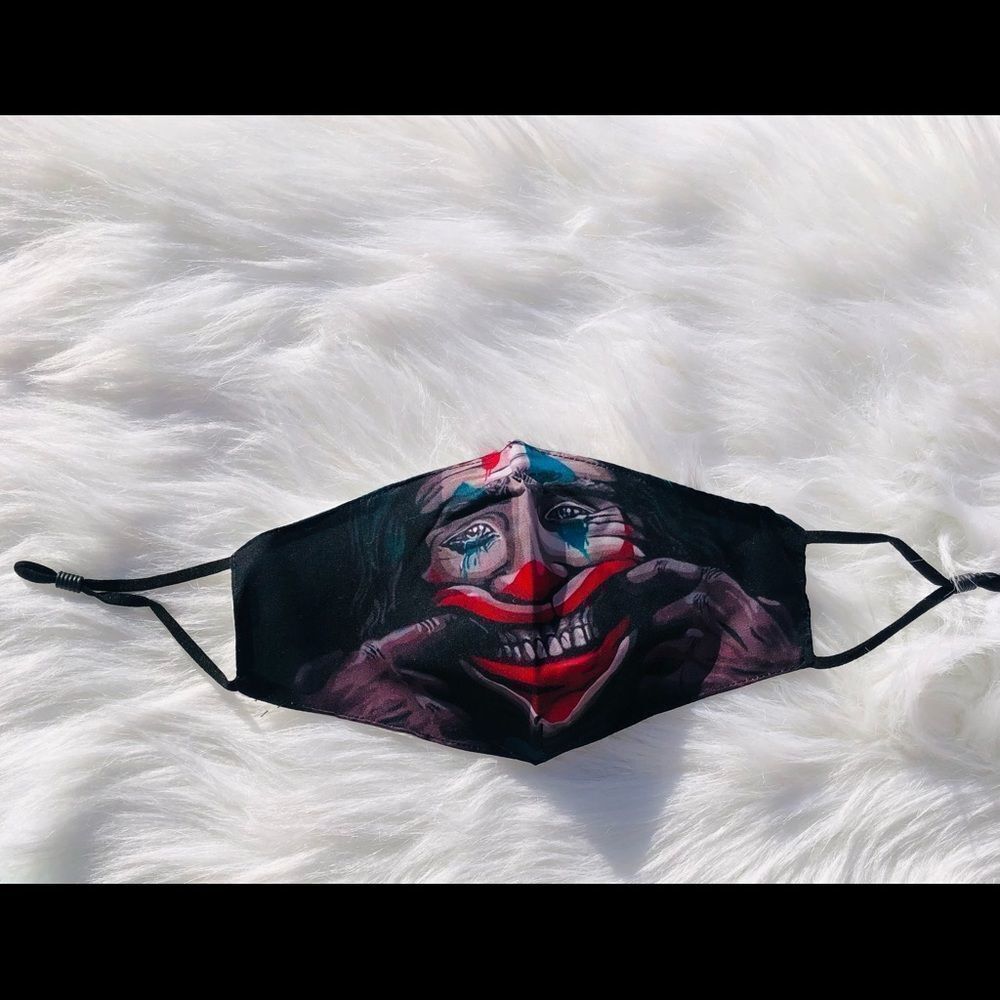 Brand New Halloween Face Mask For ADULTS Scary‎  Fashion Washable Face Cover